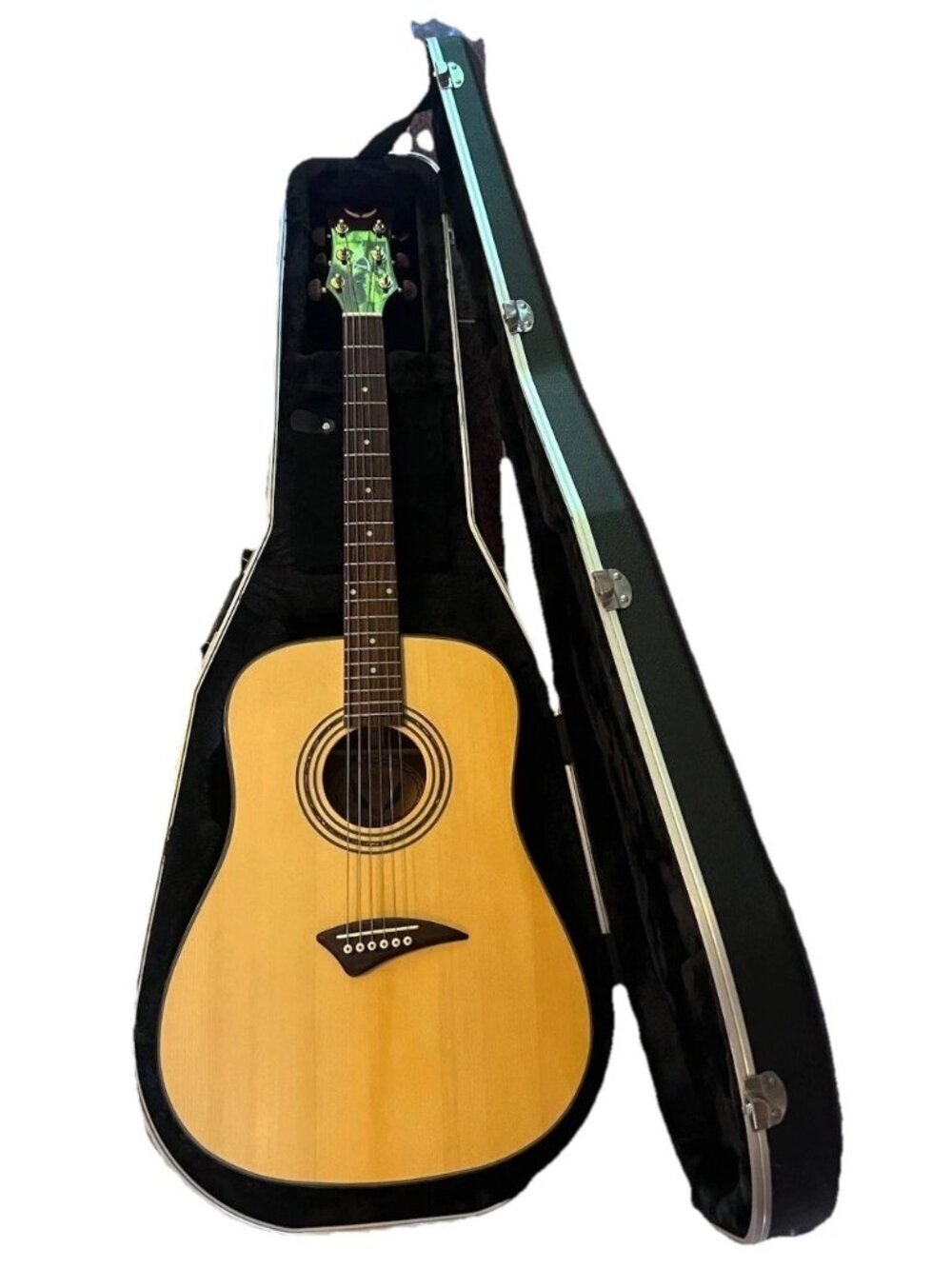 Dean Musical Instrument Beginners TS2 Acoustic Guitar with Gator Hard Case